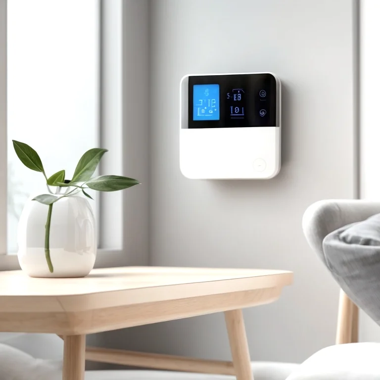 AirMaxEase device interface showing climate settings